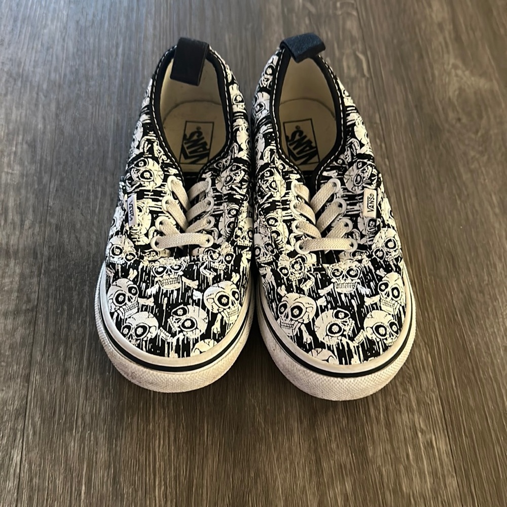 Vans off the wall skull shoes Toddler 9.5